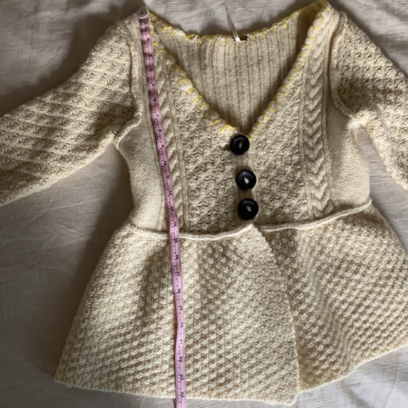 Free People Knit Peplum Cardigan - Picture 3 of 3
